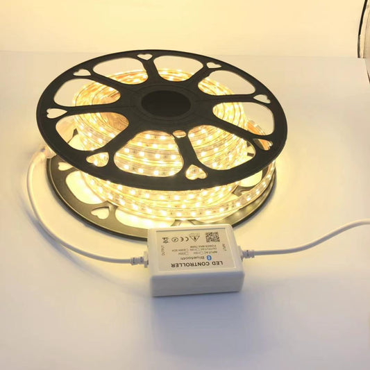 New 50FT LED Rope Light Bluetooth Kit – Bright White & Warm White Color Changing Flexible Lighting - with WARM WHITE 830WW | Sold by Uncle Wiener's Wholesale