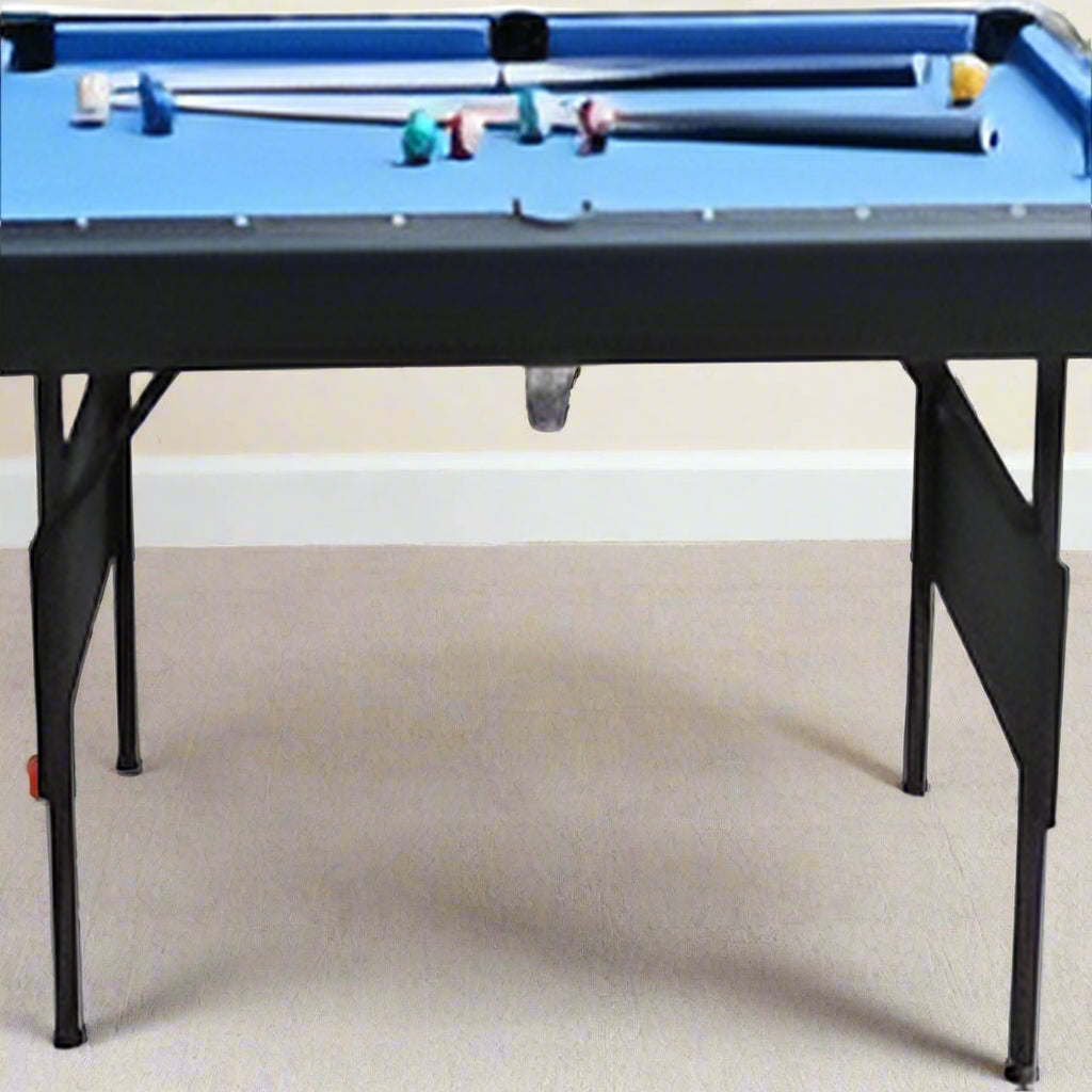 5.5 FT 3 IN 1 PORTABLE FOLDING POOL TABLE - Pool Table with | Sold by Uncle Wiener's Wholesale