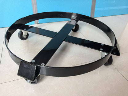 New 55 Gallon Drum Dolly with Swivel Casters – 1000 lbs Capacity, Model 6891610 - with | Sold by Uncle Wiener's Wholesale