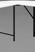 L-shaped white computer desk in home office with black frame

KW719W corner workstation desk with dual screen setup

55 inch modern corner desk for small space

L-shaped study desk with laminate top and metal legs