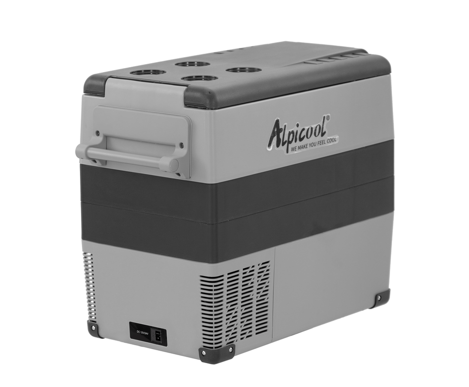 New 55 - Quart Portable Mini Fridge/Freezer – Compact Electric Cooler for Car, Camping & Travel 730CF55 - with | Sold by Uncle Wiener's Wholesale
