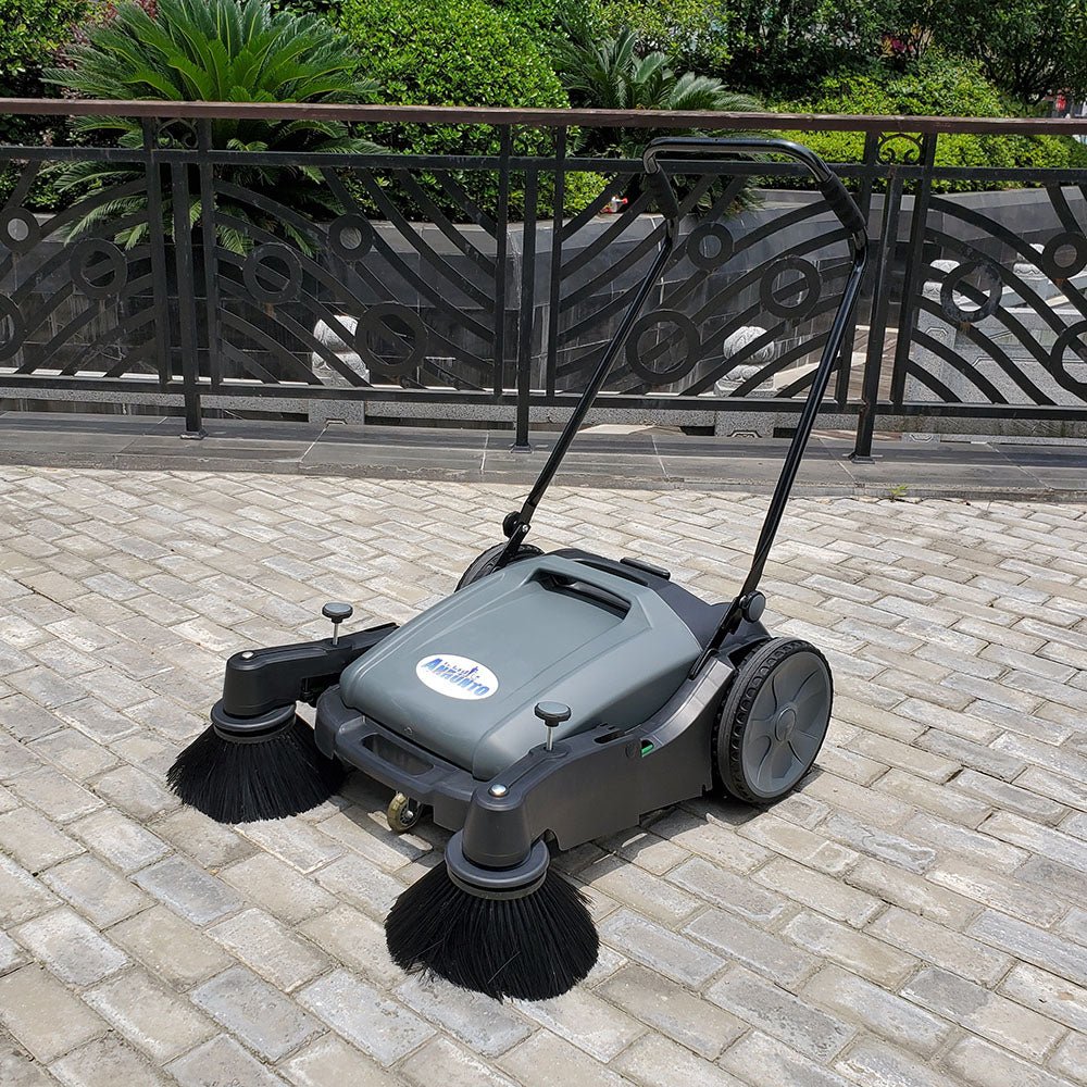 New 55L Automatic Floor Sweeper – High Efficiency 3.28 ft Cleaning Width | SKU: 66S12 - with | Sold by Uncle Wiener's Wholesale