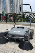 New 55L Automatic Floor Sweeper – High Efficiency 3.28 ft Cleaning Width | SKU: 66S12 - with | Sold by Uncle Wiener's Wholesale