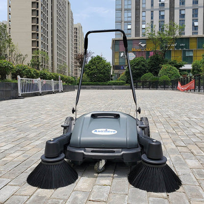 New 55L Automatic Floor Sweeper – High Efficiency 3.28 ft Cleaning Width | SKU: 66S12 - with | Sold by Uncle Wiener's Wholesale