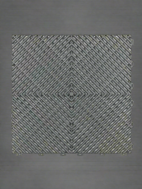 Red interlocking drainage tile for outdoor and garage use

Black modular drainage tile with open-grid pattern

Gray drainage tile with non-slip texture and interlocking edges