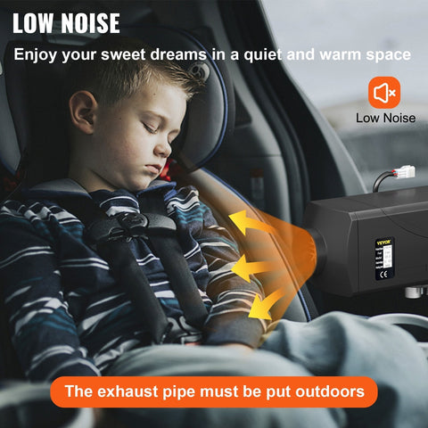 New 5KW Diesel Air Heater 12V – Compact All - in - One Heater AH05121 - with | Sold by Uncle Wiener's Wholesale