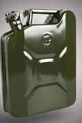 Metal Fuel Jerry Can – Military Green, Heavy-Duty Gas & Diesel Storage – 5L, 10L, 20L