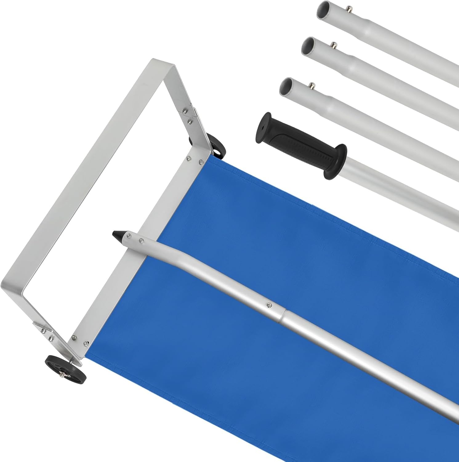 New 6 - 20 Ft Extendable Aluminum Snow Roof Rake with Wheels – Lightweight & Durable 1122204 - with | Sold by Uncle Wiener's Wholesale