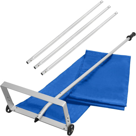 New 6 - 20 Ft Extendable Aluminum Snow Roof Rake with Wheels – Lightweight & Durable 1122204 - with | Sold by Uncle Wiener's Wholesale