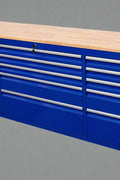 Red 6FT Rolling Tool Workbench with USB and Power Strip

Blue 15-Drawer Steel Workbench with Wheels

Gray Tool Cabinet with Power Outlets – 6FT

Purple Garage Tool Chest with USB Ports

Stainless Steel Heavy-Duty Tool Workbench