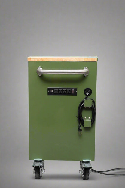 Red 6FT Rolling Tool Workbench with USB and Power Strip

Blue 15-Drawer Steel Workbench with Wheels

Gray Tool Cabinet with Power Outlets – 6FT

Purple Garage Tool Chest with USB Ports

Stainless Steel Heavy-Duty Tool Workbench