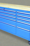 Red 6FT Rolling Tool Workbench with USB and Power Strip

Blue 15-Drawer Steel Workbench with Wheels

Gray Tool Cabinet with Power Outlets – 6FT

Purple Garage Tool Chest with USB Ports

Stainless Steel Heavy-Duty Tool Workbench