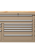 6 FT 17 DRAWER FATBOY TOOL BENCH WORKBENCH WITH POWER & USB - with Gray | Sold by Uncle Wiener's Wholesale