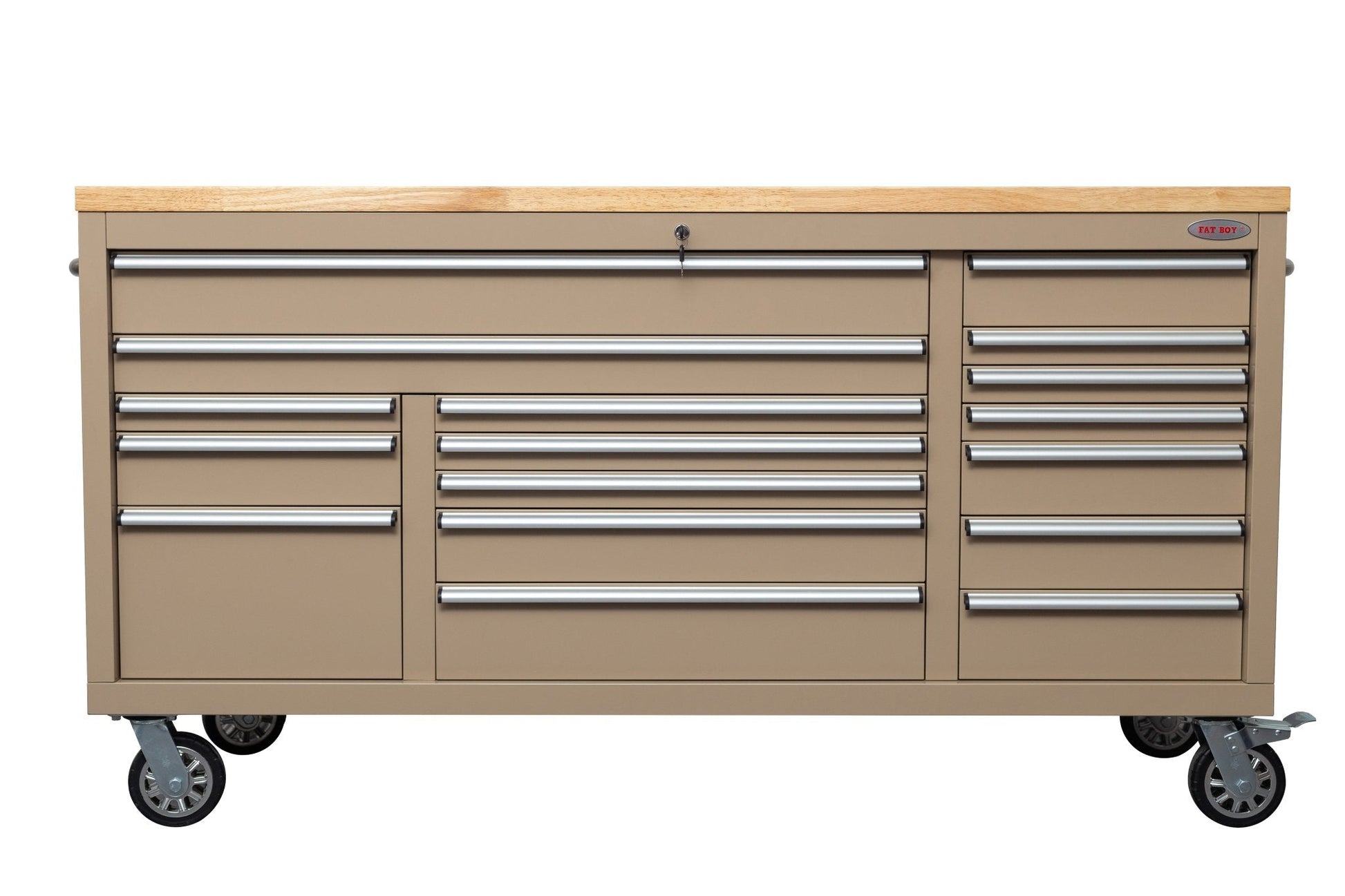 6 FT 17 DRAWER FATBOY TOOL BENCH WORKBENCH WITH POWER & USB - with Gray | Sold by Uncle Wiener's Wholesale