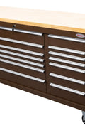 6 FT 17 DRAWER FATBOY TOOL BENCH WORKBENCH WITH POWER & USB - with Gray | Sold by Uncle Wiener's Wholesale