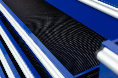 6 FT 17 DRAWER FATBOY TOOL BENCH WORKBENCH WITH POWER & USB - with Dark Blue (NH Blue) | Sold by Uncle Wiener's Wholesale