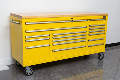 6 FT 17 DRAWER FATBOY TOOL BENCH WORKBENCH WITH POWER & USB - with Gray | Sold by Uncle Wiener's Wholesale