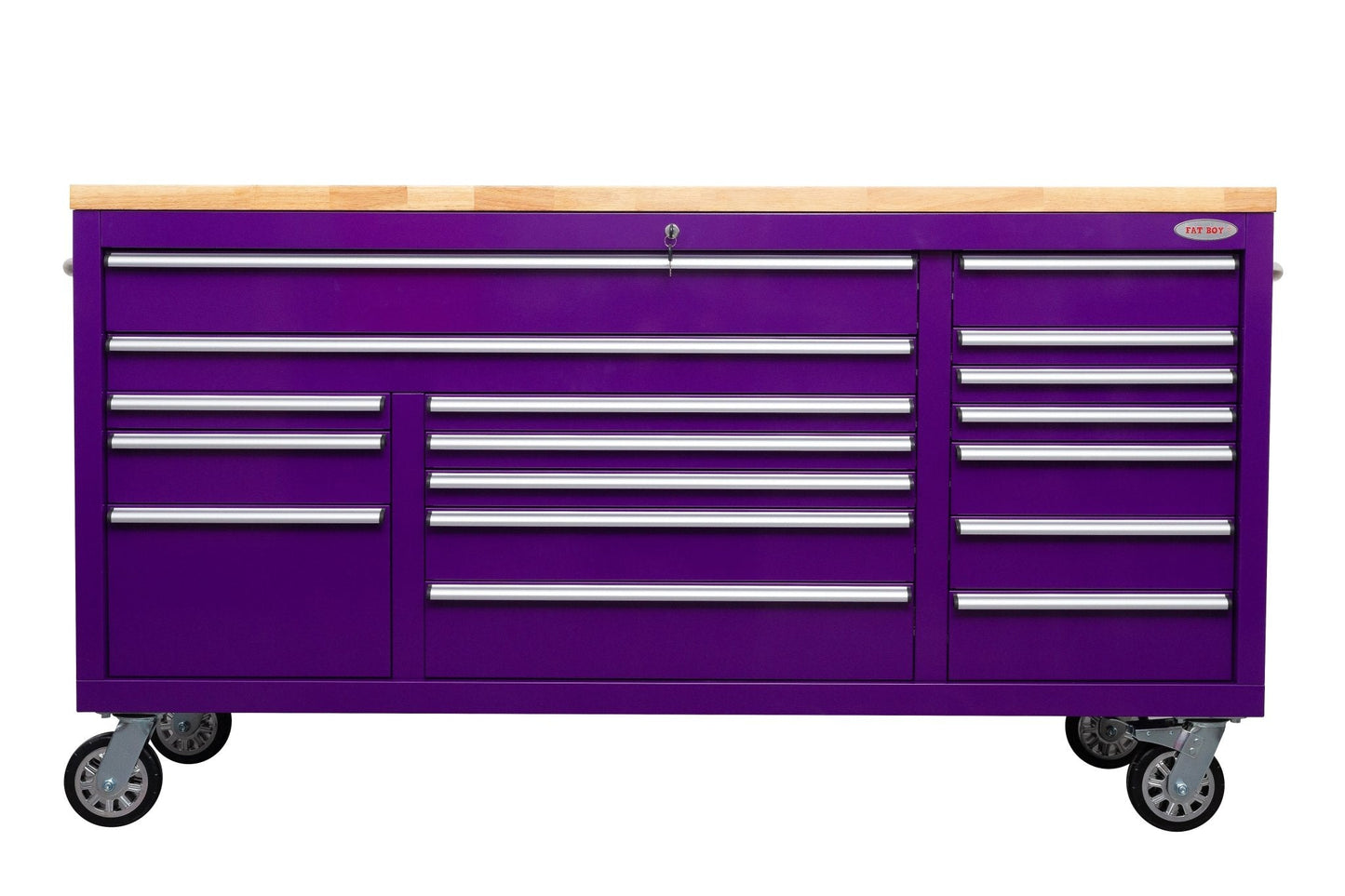 6 FT 17 DRAWER FATBOY TOOL BENCH WORKBENCH WITH POWER & USB - with Gray | Sold by Uncle Wiener's Wholesale