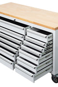 6 FT 17 DRAWER FATBOY TOOL BENCH WORKBENCH WITH POWER & USB - with Desert Sand | Sold by Uncle Wiener's Wholesale