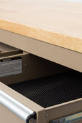 6 FT 17 DRAWER FATBOY TOOL BENCH WORKBENCH WITH POWER & USB - with Desert Sand | Sold by Uncle Wiener's Wholesale