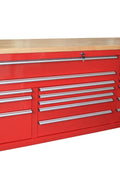 6 FT 17 DRAWER FATBOY TOOL BENCH WORKBENCH WITH POWER & USB - with Blue | Sold by Uncle Wiener's Wholesale