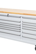 6 FT 17 DRAWER FATBOY TOOL BENCH WORKBENCH WITH POWER & USB - with Gray | Sold by Uncle Wiener's Wholesale