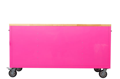 6 FT 17 DRAWER FATBOY TOOL BENCH WORKBENCH WITH POWER & USB - with Olive Green | Sold by Uncle Wiener's Wholesale