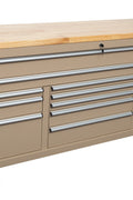 6 FT 17 DRAWER FATBOY TOOL BENCH WORKBENCH WITH POWER & USB - with Desert Sand | Sold by Uncle Wiener's Wholesale