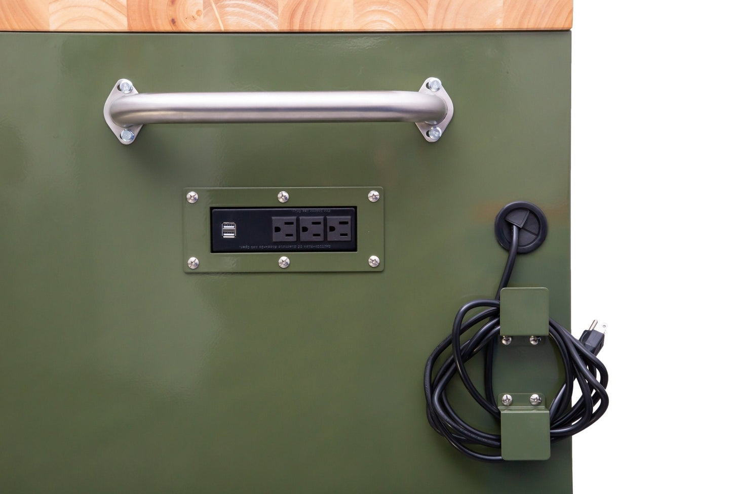 6 FT 17 DRAWER FATBOY TOOL BENCH WORKBENCH WITH POWER & USB - with Olive Green | Sold by Uncle Wiener's Wholesale