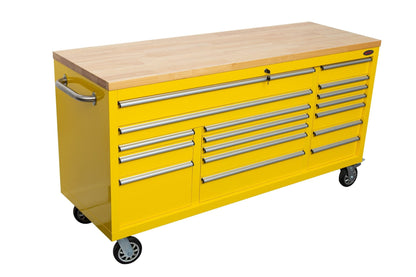 6 FT 17 DRAWER FATBOY TOOL BENCH WORKBENCH WITH POWER & USB - with Gray | Sold by Uncle Wiener's Wholesale