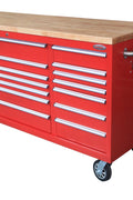 6 FT 17 DRAWER FATBOY TOOL BENCH WORKBENCH WITH POWER & USB - with Blue | Sold by Uncle Wiener's Wholesale