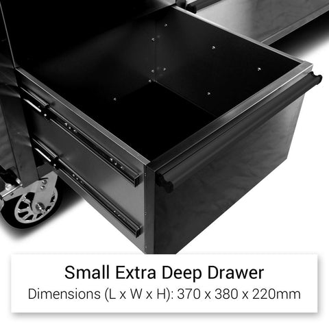 Small Extra-Deep Drawer for Bulkier Tools – Interior Dimensions

