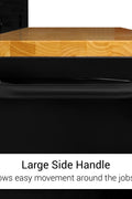 Large Side Handle for Easy Maneuvering of Tool Workstation

