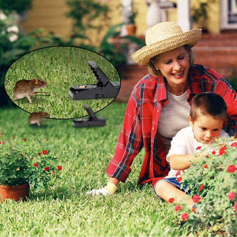 NEW 6 Pack ABS Mouse Snap Traps 6720617 - with | Sold by Uncle Wiener's Wholesale