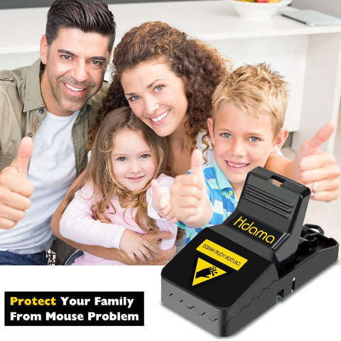 NEW 6 Pack ABS Mouse Snap Traps 6720617 - with | Sold by Uncle Wiener's Wholesale