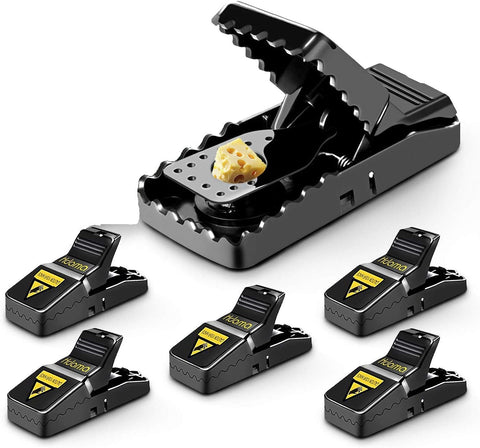 NEW 6 Pack ABS Mouse Snap Traps 6720617 - with | Sold by Uncle Wiener's Wholesale