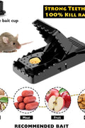 NEW 6 Pack ABS Mouse Snap Traps 6720617 - with | Sold by Uncle Wiener's Wholesale