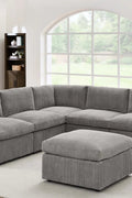 6-Piece Corduroy Sectional Sofa in Dark Gray – Front View

Modular Living Room Sofa Set with Plush Ribbed Upholstery

Light Gray Corduroy Sectional Sofa – Modern Design

Configurable Corduroy Sectional Couch – 6 Pieces

Contemporary Plush Sofa with Deep Seating for Living Room