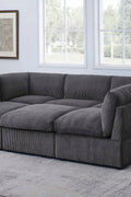 6-Piece Corduroy Sectional Sofa in Dark Gray – Front View

Modular Living Room Sofa Set with Plush Ribbed Upholstery

Light Gray Corduroy Sectional Sofa – Modern Design

Configurable Corduroy Sectional Couch – 6 Pieces

Contemporary Plush Sofa with Deep Seating for Living Room