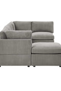 6-Piece Corduroy Sectional Sofa in Dark Gray – Front View

Modular Living Room Sofa Set with Plush Ribbed Upholstery

Light Gray Corduroy Sectional Sofa – Modern Design

Configurable Corduroy Sectional Couch – 6 Pieces

Contemporary Plush Sofa with Deep Seating for Living Room