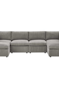 6-Piece Corduroy Sectional Sofa in Dark Gray – Front View

Modular Living Room Sofa Set with Plush Ribbed Upholstery

Light Gray Corduroy Sectional Sofa – Modern Design

Configurable Corduroy Sectional Couch – 6 Pieces

Contemporary Plush Sofa with Deep Seating for Living Room