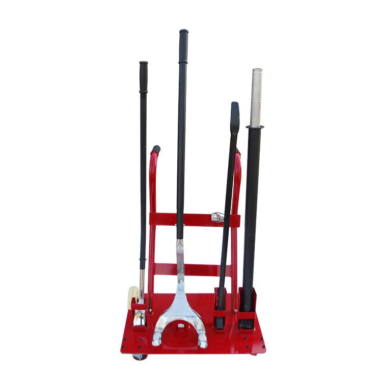 New 6 - Piece Tire Bar Changing Tool Set with Rolling Cart – Heavy Duty Tire Repair Kit 119TB - with | Sold by Uncle Wiener's Wholesale