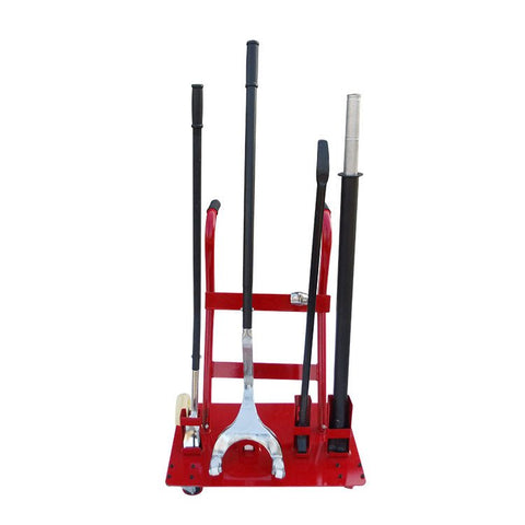 New 6 - Piece Tire Bar Changing Tool Set with Rolling Cart – Heavy Duty Tire Repair Kit 119TB - with | Sold by Uncle Wiener's Wholesale