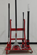 New 6 - Piece Tire Bar Changing Tool Set with Rolling Cart – Heavy Duty Tire Repair Kit 119TB - with | Sold by Uncle Wiener's Wholesale