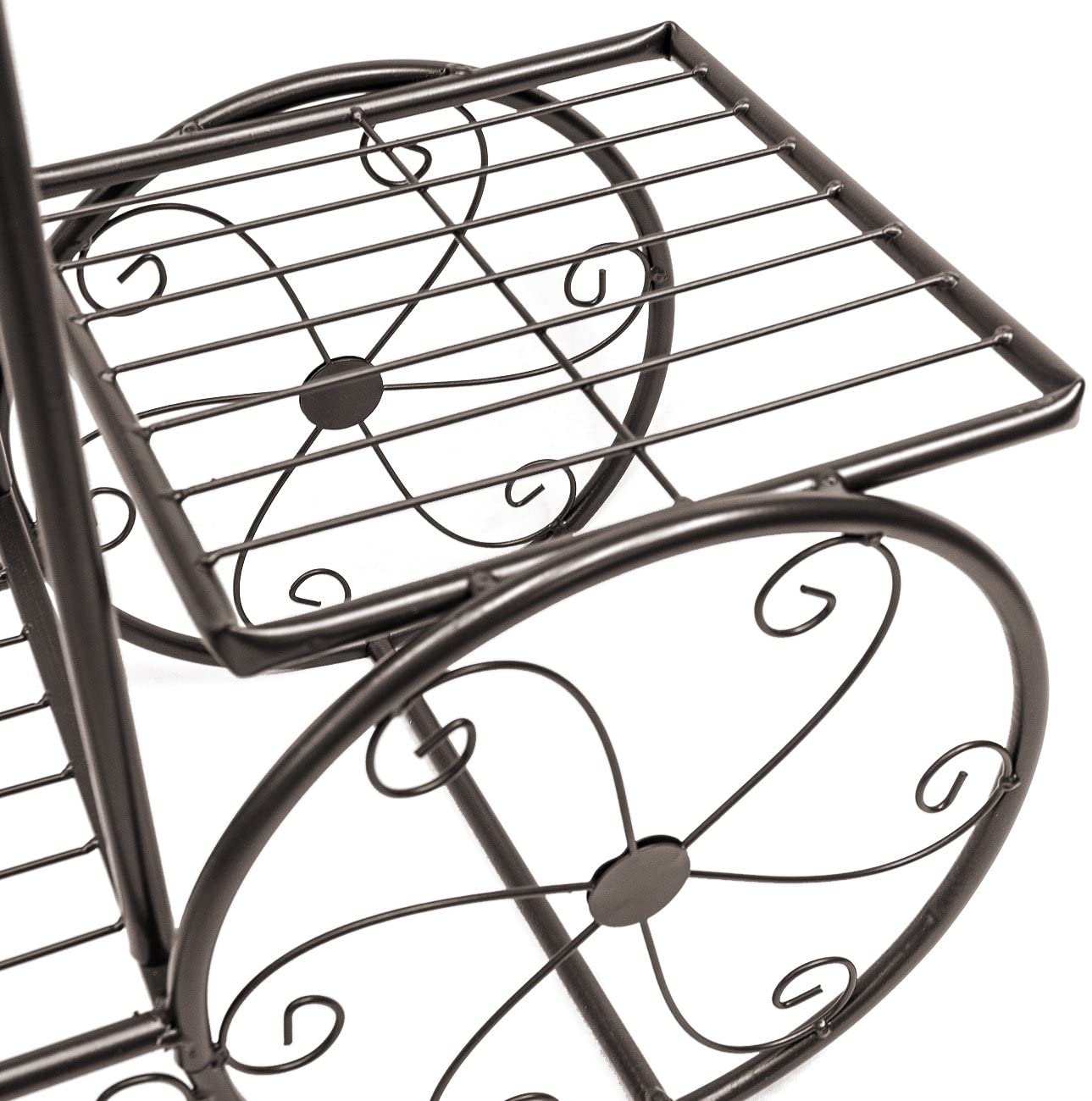 NEW 6 Tier Flower Pot Plant Holder &amp; Garden Cart Display Rack XY375C - with | Sold by Uncle Wiener's Wholesale