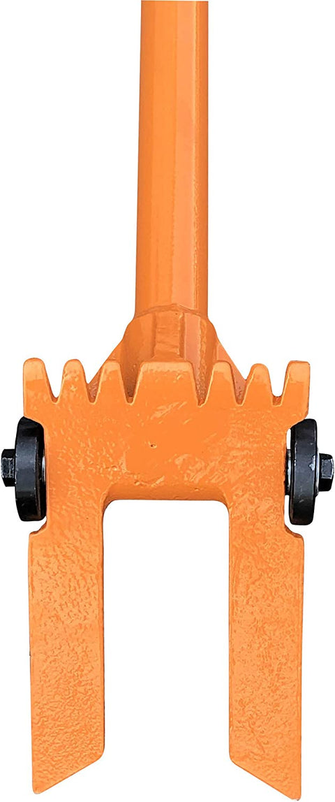 New 60 - Inch Round Handle Pallet Buster & Flooring Demolition Bar – Heavy - Duty Wrecking Tool S1168 - with | Sold by Uncle Wiener's Wholesale