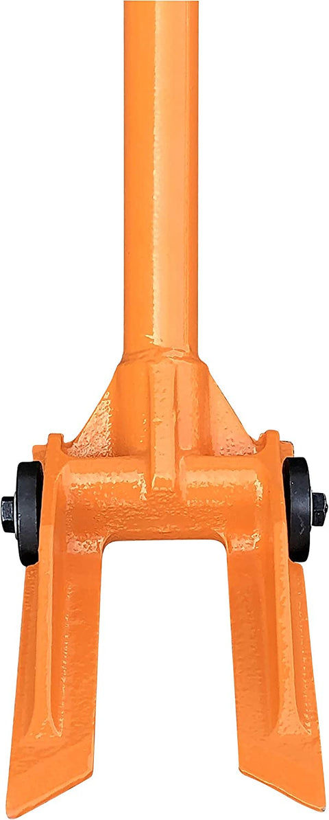 New 60 - Inch Round Handle Pallet Buster & Flooring Demolition Bar – Heavy - Duty Wrecking Tool S1168 - with | Sold by Uncle Wiener's Wholesale