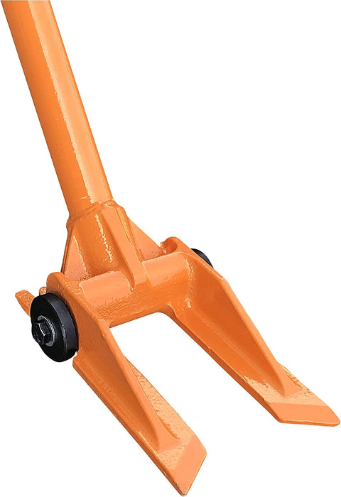 New 60 - Inch Round Handle Pallet Buster & Flooring Demolition Bar – Heavy - Duty Wrecking Tool S1168 - with | Sold by Uncle Wiener's Wholesale