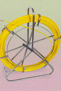 "600-foot fiberglass duct rodder on steel frame"

"heavy-duty cable pulling fish tape for electricians"

"yellow fiberglass wire rodder with wheels"

"8mm and 4mm fiberglass rodder models"

"telecom and electrical conduit pulling tool"