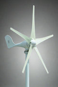 600W wind turbine generator with 5 blades and white casing

off-grid 12V wind turbine for renewable energy use

wind energy kit with 20A charger for RVs and cabins

DIY wind power system setup with 5-blade turbine